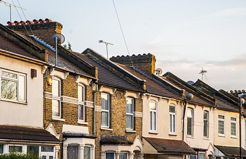 terraced houses