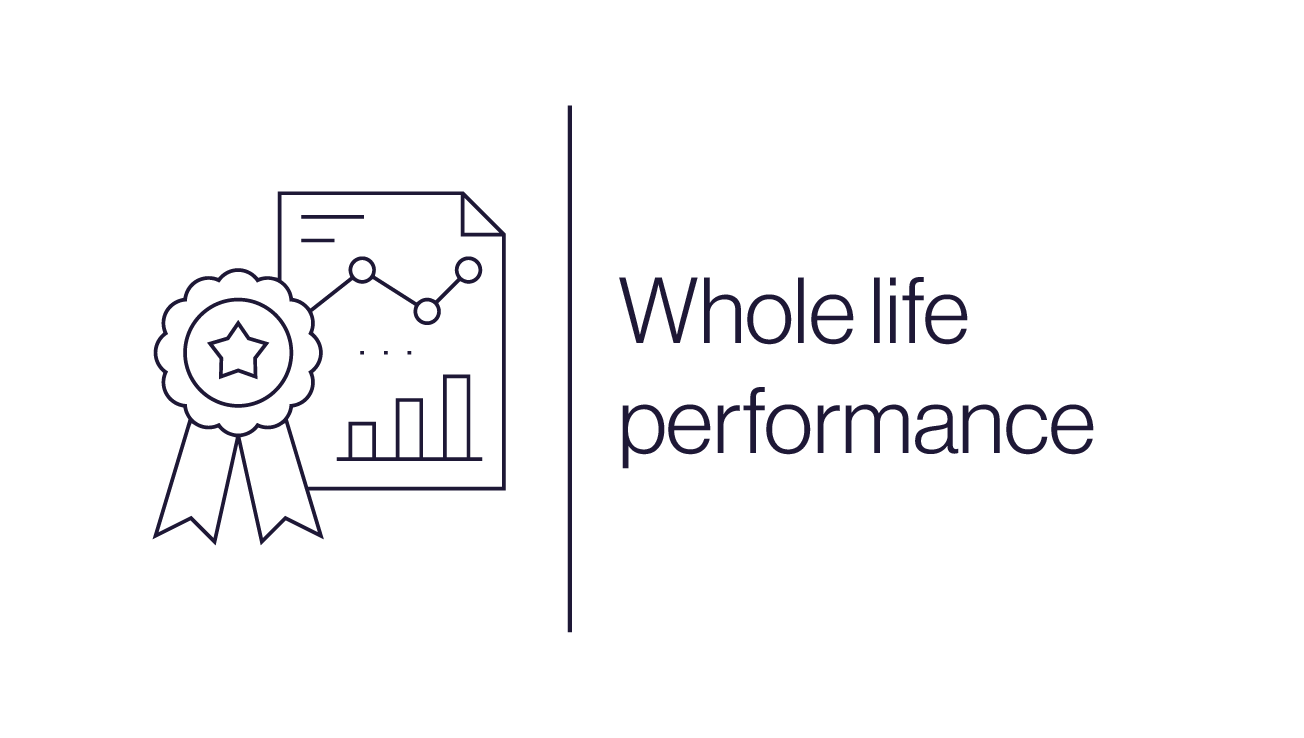 Whole life performance | BREEAM solutions icon