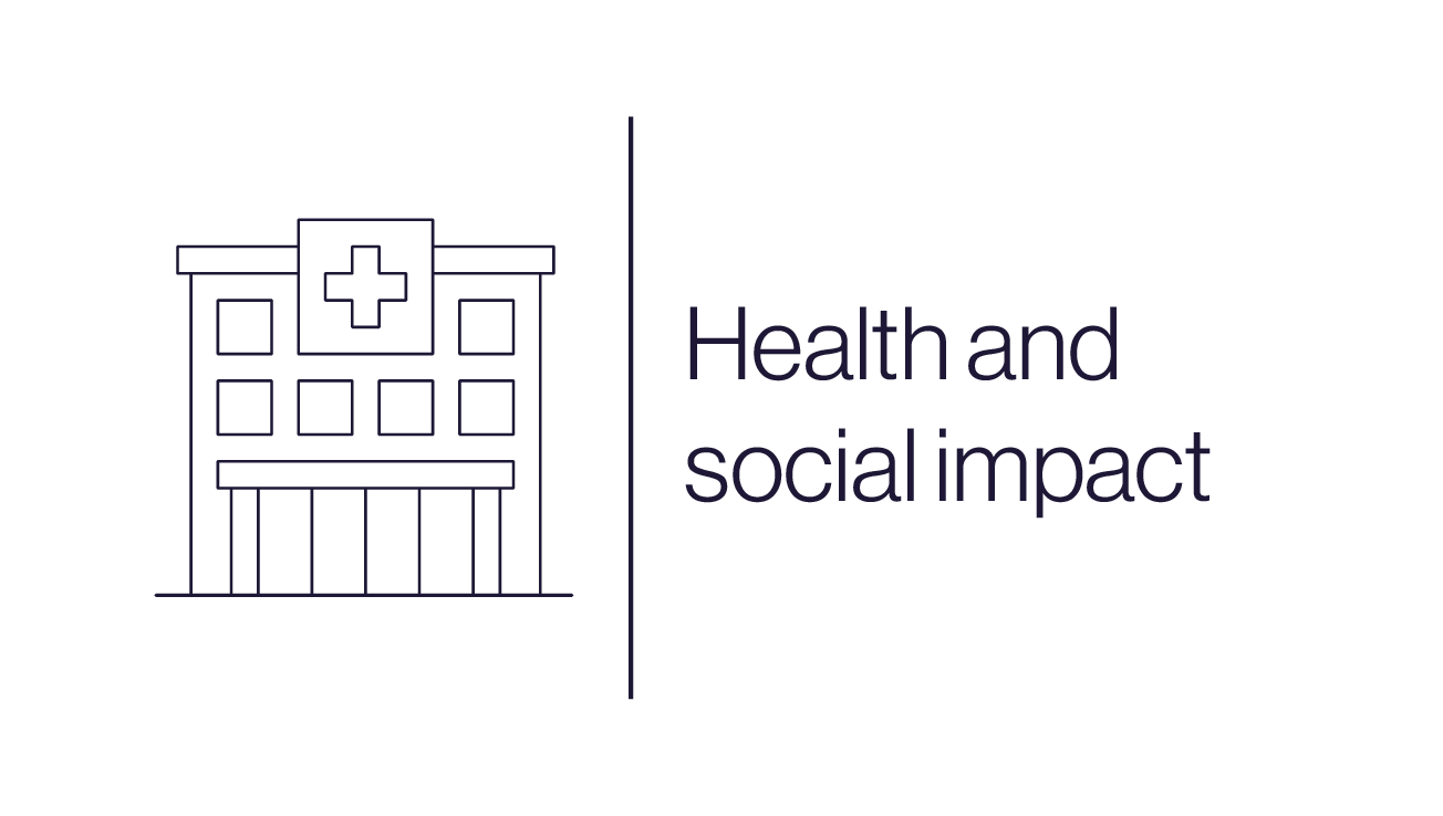 Health and social impact solutions | BREEAM icon