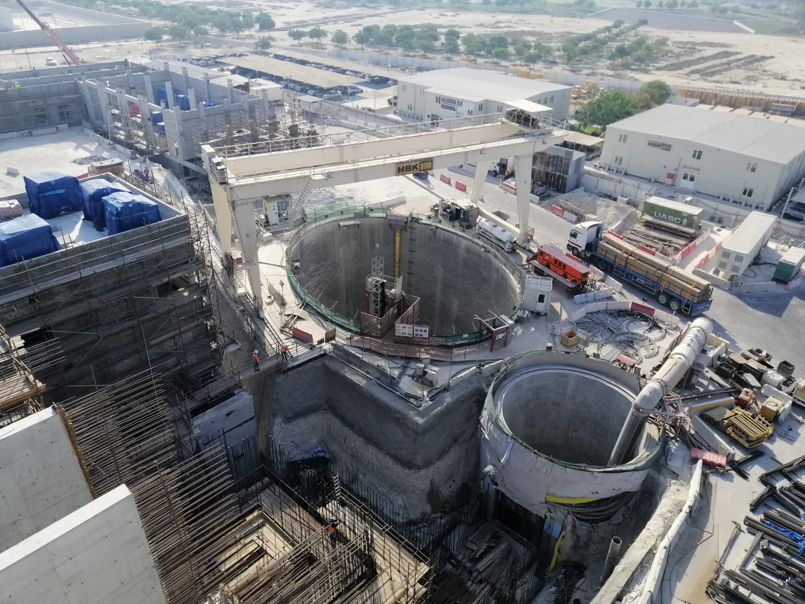 Musaimeer Pumping Station and Outfall Tunnel Qatar sustainable civil engineering 