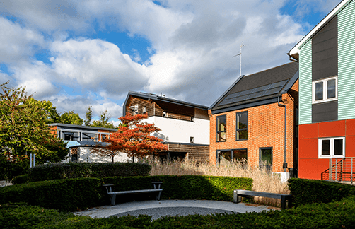 Buildings at the BRE Science Park