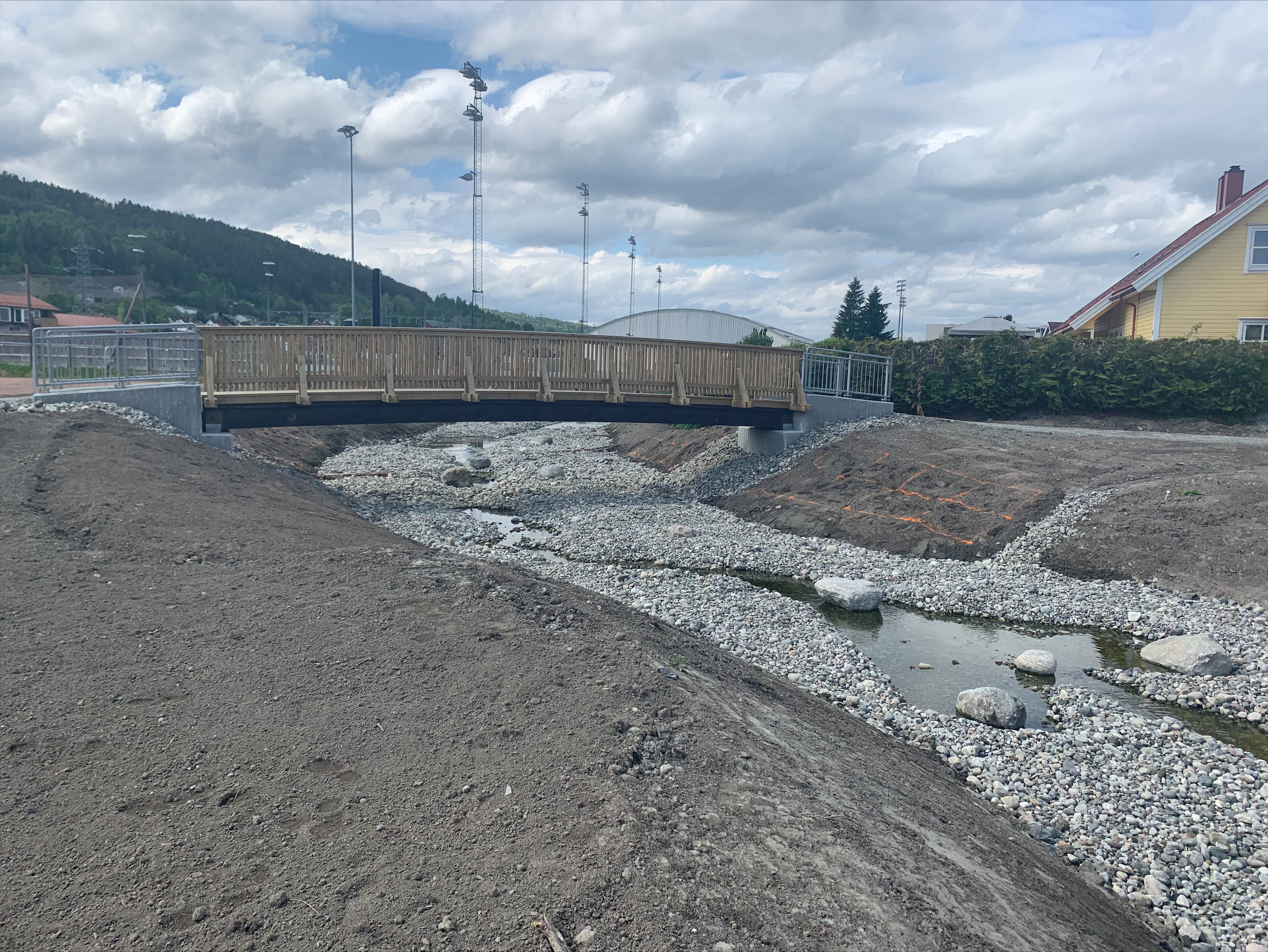 Flomsikring Mjøndalen Sentrum Vassenga