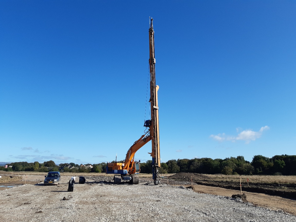 Vertical Drainage Installation sustainable infrastructure