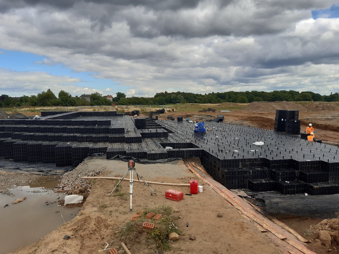 132kV Lightweight Embankment Installation