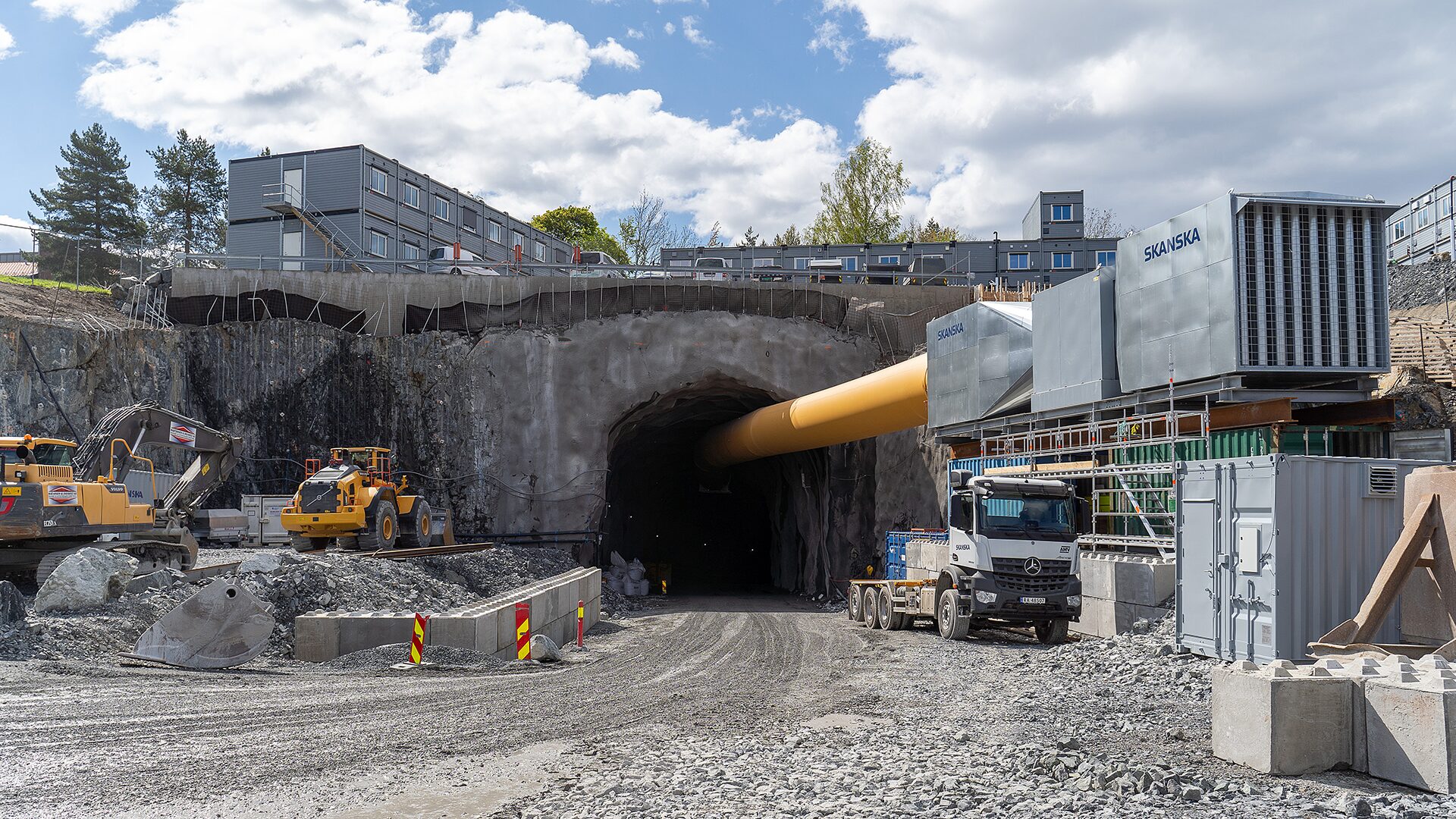 Huseby Tunnel E08 Forberedende Arbeider BREEAM Infrastructure